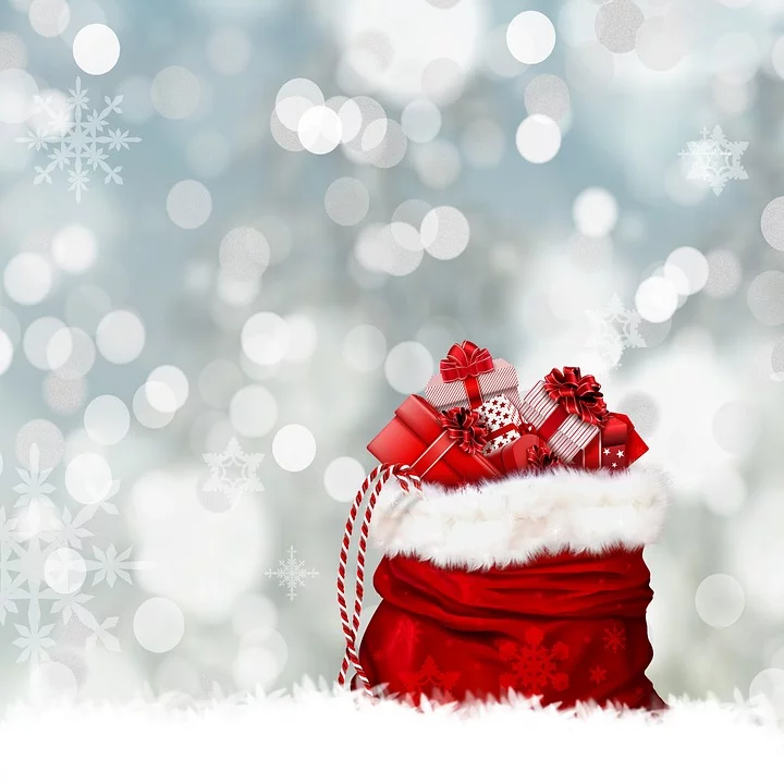 Christmas Presents in a Stocking